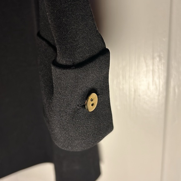 Ralph Lauren Purple Label Black Silk Blouse - Picture 3 of 7